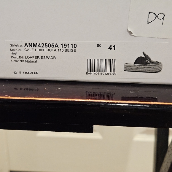 JW ANDERSON Loafer Mule Espadrilles - UNISEX - Picture 8 of 8